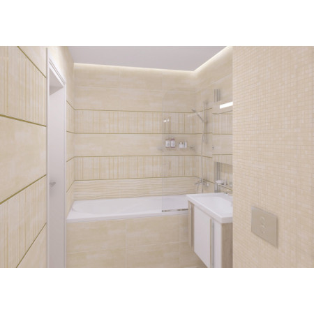 Плитка Декор Concrete Module серый 30х60