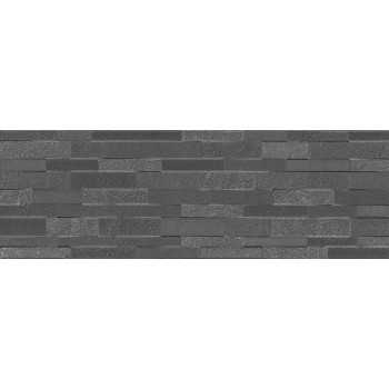 Плитка 13055R Гренель серый темный структура обрезной 30*89.5