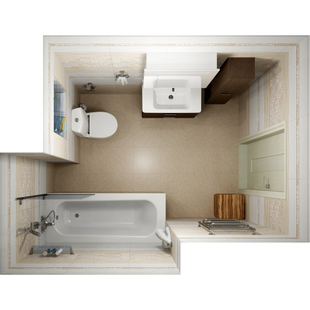 Плитка Alanna рельефная TWU11ALN000 20х60