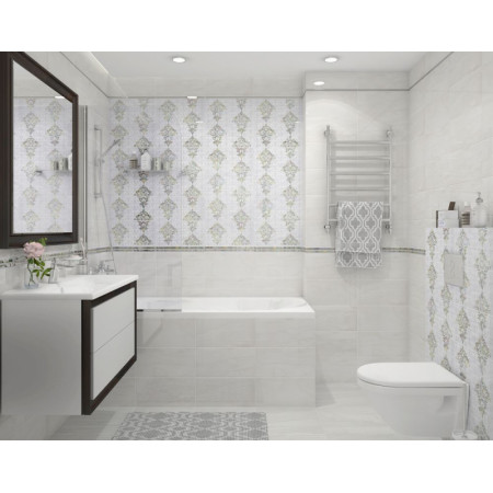 Плитка Frame Creta Декор белый 08-03-00-1371 20х40