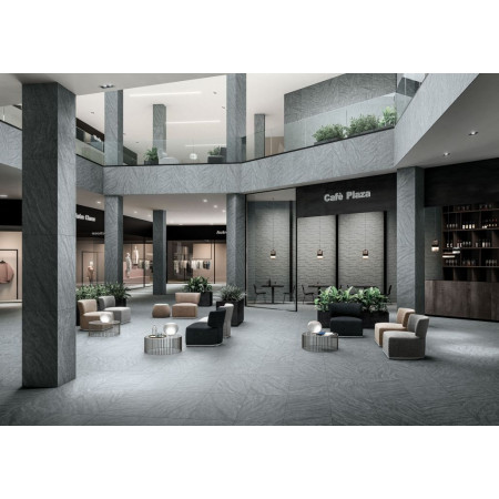 Керамогранит 620090000620 Бортик Дженезис Силвер грип Х2 30х60