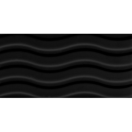 Плитка 16016 Авеллино чёрный структура mix 7.4*15