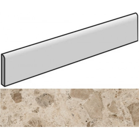 Керамогранит 610130005314 Continuum Stone Beige Battiscopa 7.2x80