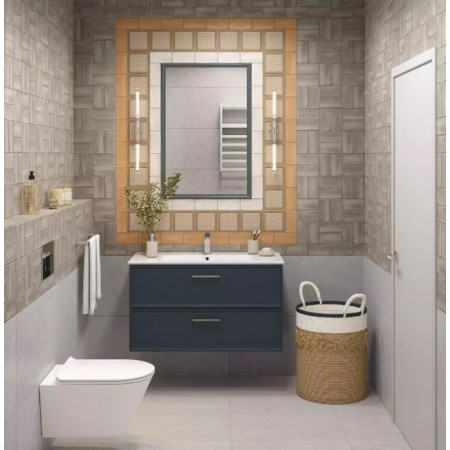 Плитка BLD055 Монтальбано зелёный светлый матовый 15x3