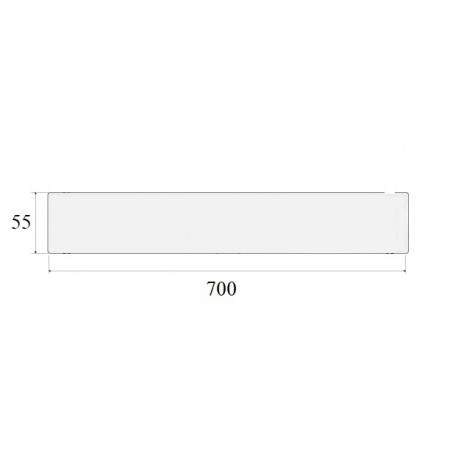 Решетка душевого трапа VALSIR LINEA VS0701932