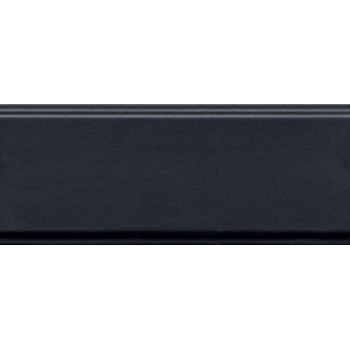 Плитка BDA013R Бордюр Тропикаль чёрный обрезной 30х12