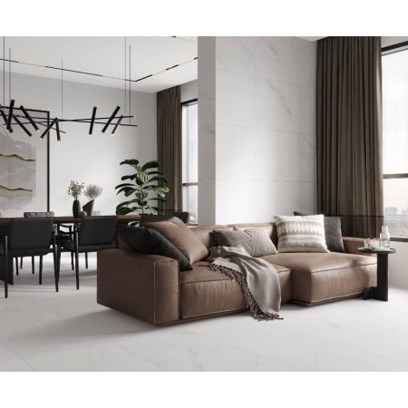 Керамогранит Tenderness белый полированный 60x120