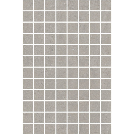Плитка MM8343 Декор Матрикс мозаичный серый 20х30