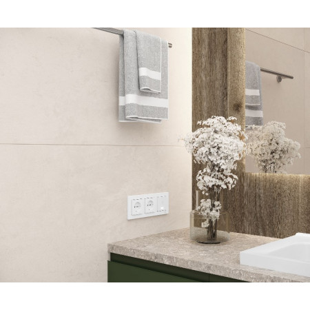 Керамогранит Voltas Crema бежевый сатинированный 60x60