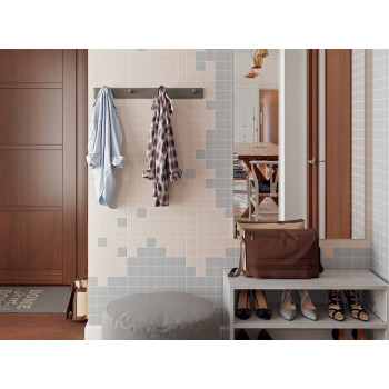 Плитка 21031 Тампль беж мозаичная 30.1*30.1