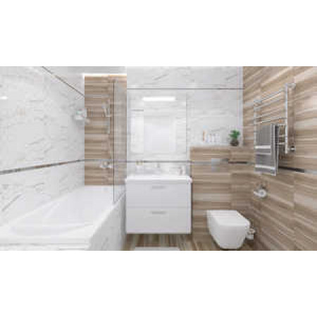 Плитка Champagne Mosaic Декор белый 20х50