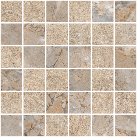 Мозаика K9498858R001VTE0 Marble-Stone Мозаика Терра Матовый-Лаппато Ректификат 30x30