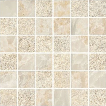 Мозаика K9498848R001VTE0 Marble-Stone Кремовый Матовый-Лаппато Ректификат 30x30