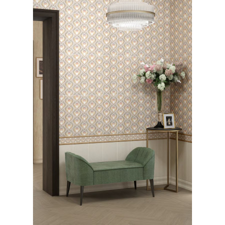 Плитка BLB046 Багет Кузани беж светлый 20*5