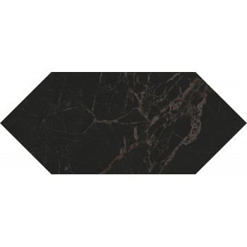 Плитка 35007 Келуш черный глянцевый 14х34