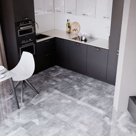 Керамогранит Fossil Slate High Gloss 60x60