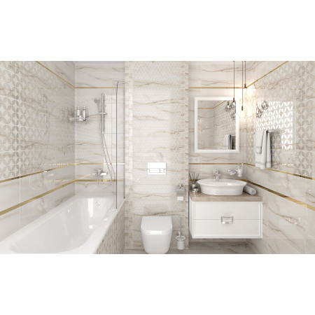 Плитка 60128 Happy бежевый 20х60