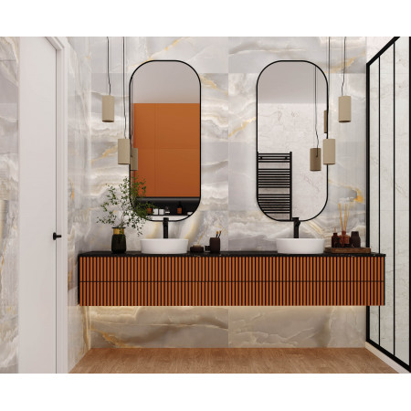 Керамогранит Onyx Azul серый Полированный 60x120