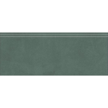 Плитка FMF021R Плинтус Чементо зелёный матовый обрезной 30x12
