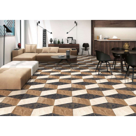 Керамогранит Flex Azul Decor Polished 60х60