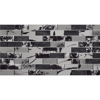 Плитка DW9GLB99 Glent Black Декор 24.9х50