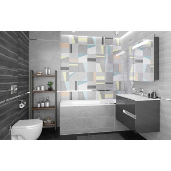 Мозаика Мозаика Cement белый 30х30