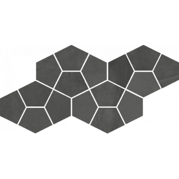 Мозаика 620110000185 Continuum Petrol Mosaico Prism 41.3x20.5