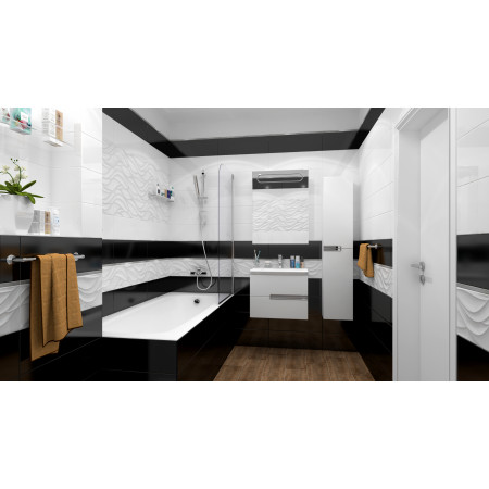 Плитка Sigma белый рельеф 17-10-00-463 20х60