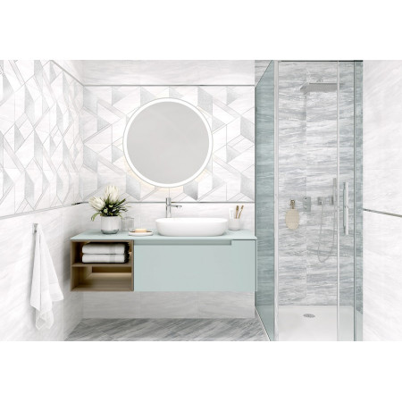 Плитка SW9INR15 Interni Silver S/2 Панно 500*500*9