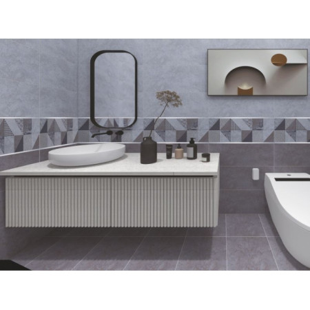 Плитка TP3619АМ Бианор светло-серый ректификат 30x60