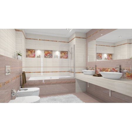 Плитка Бордюр рельефный br1020DUBr 20х10