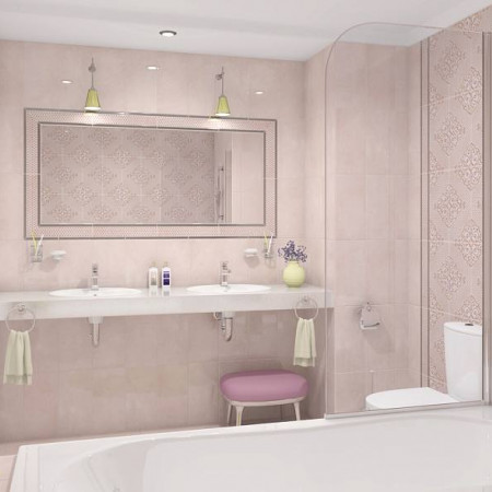 Плитка Бордюр Versus Chic серый 46-03-06-1335 4х40