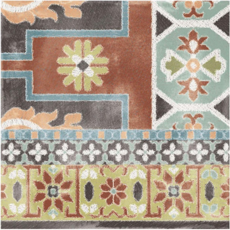 Керамогранит 0003351 PLAY CARPET MIX MULTICOLOR 20x20