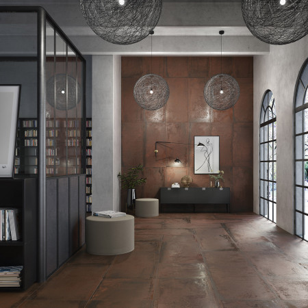 Керамогранит DD700500R Про Феррум коричневый обрезной 20x80