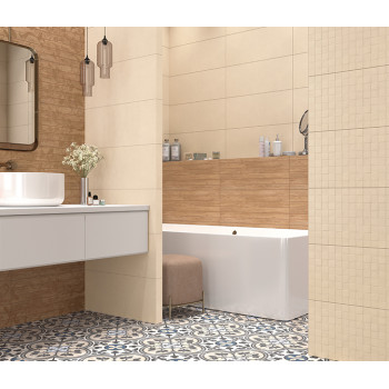 Плитка Effetto Base Beige Wall 02 25х60