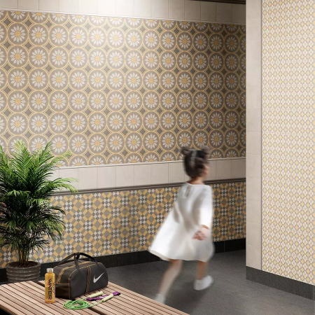 Плитка VT/A463/5009	Декор Эрмитаж 4 матовый 20x20