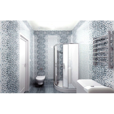 Плитка GL7H221 Motive Glass бордюр сиреневый 4x35