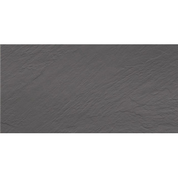 Керамогранит UF013 черный моноколор рельеф 60х30