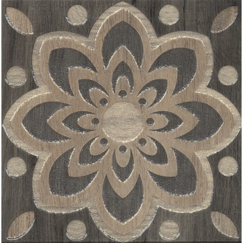 Керамогранит HGD/B30/TU0031L Вставка Фратте серый лаппатированный 20х20