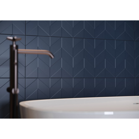 Мозаика O-LYN-WIE051 Love You Navy мозаика B сатиновая белый 29x29