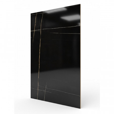 Керамогранит CTM_PT75YS102 black GLOSSY 750х1500х9,2 мм (2,25 м2/упак)