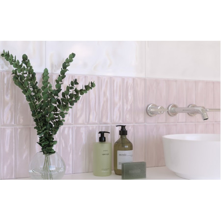 Плитка PDG043D Pudra мозаика рельеф голубой 20x44