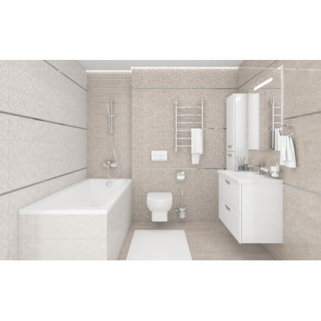 Плитка 60054 Royal коричневая мозаика 20х60