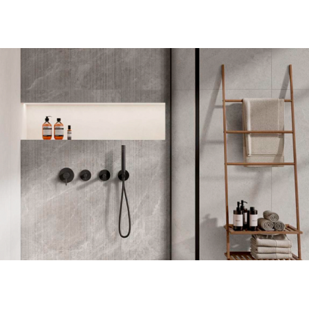 Керамогранит K948108R0001VTER Rigato Антрацит Матовый R10A Рельеф 60x120