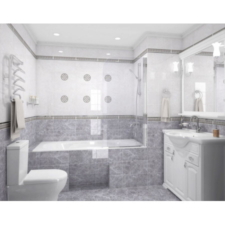 Плитка Afina Бордюр серый 56-03-06-425 5х40