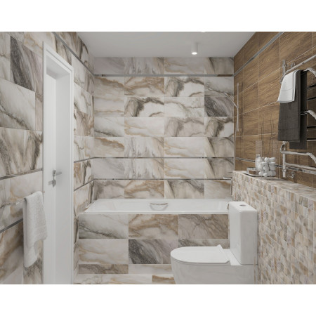 Мозаика MM34036 Декор Continent мозаичный микс 25х25