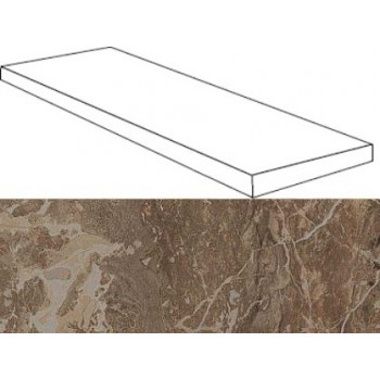 Ступени 620070000928 Privilege Moka Scalino Angolare SX 33х120