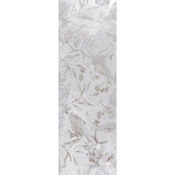 Плитка BV2U092 Вставка Bosco Verticale цветы серый 25х75