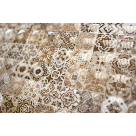 Плитка HAG041D Hammam рельеф голубой 20x44