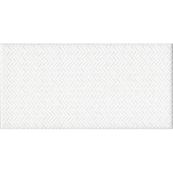 Плитка 19074 Пальмейра белый матовый 9,9х20